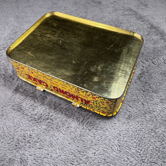 Vintage Ming Kung Cake Hung To Yuen Co Hong Kong Collector Tin 1980s Almond Cake - Picture 3 of 7